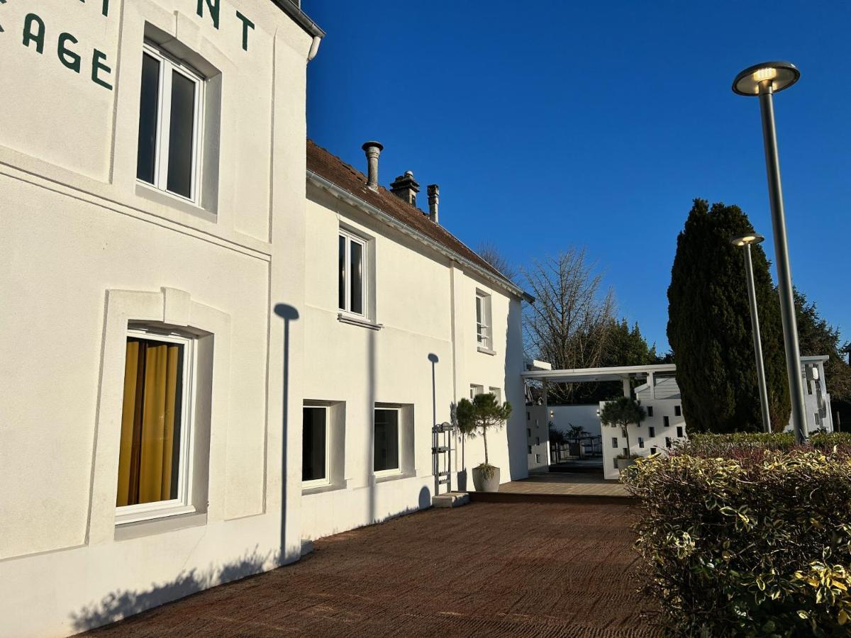 Logis Hotel & Restaurant Le Vert Bocage Франкевиль-Сен-Пьер Экстерьер фото